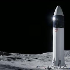 Misión de SpaceX a la Luna: así es la nueva versión del Starship de Elon Musk