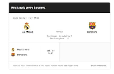 Cómo ver gratis el Real Madrid - Barcelona online si te pilla fuera de casa