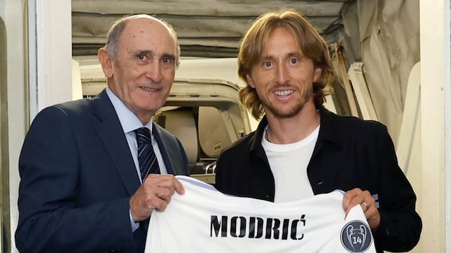 Modric entra en el top-10