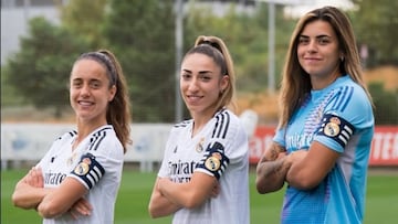 Olga Carmona, Oroz y Misa, las nuevas capitanas del Real Madrid