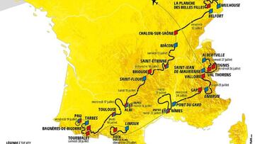 La montaña marca el Tour 2019, con sólo 27 kilómetros de crono