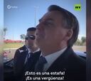 La nueva polémica de Bolsonaro: ¡gritos e insultos con la prensa!