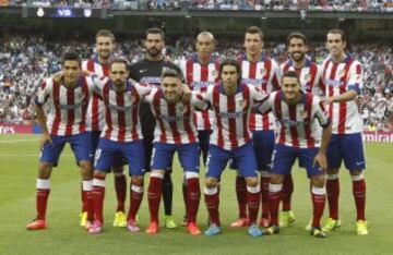 Formación del Atlético de Madrid 