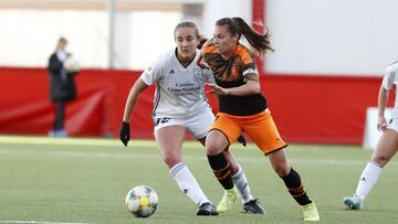 El Madrid CFF y el Valencia empataron.