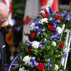Memorial Day: Biden rinde homenaje a los soldados caídos
