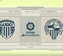 Resumen del Lugo vs. Sabadell de LaLiga SmartBank