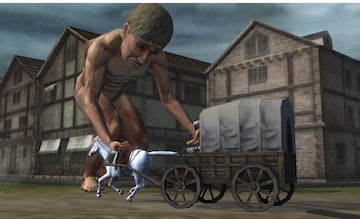 Captura de pantalla - Attack on Titan: The Last Wings of Mankind (3DS)