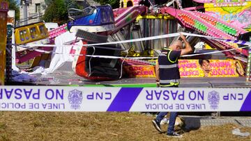 Muere un hombre en Vigo tras desprenderse el brazo en la atracción ‘El Saltamontes’