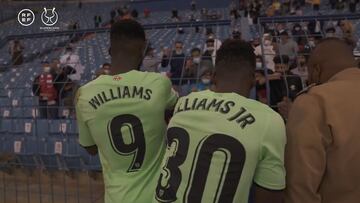 El momentazo de los hermanos Williams con su madre