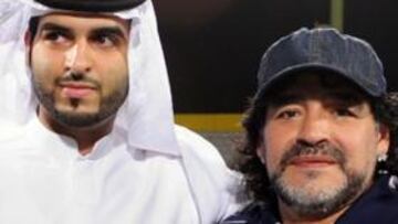 Maradona entrenará al Wasl emiratí de Fran Yeste