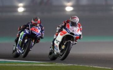 Dovizioso y Maverick Viñales 