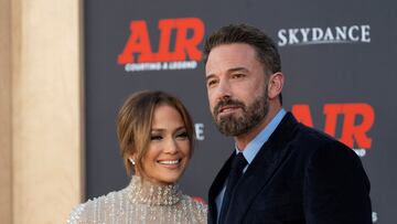 Jennifer Lopez noted that Ben Affleck “really loves speaking Spanish” while out promoting her latest film.