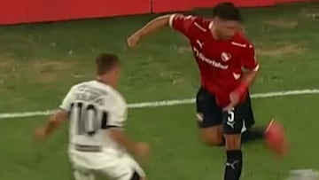 Loyola es la gran figura de Independiente por cositas como esta: ¡magia pura!