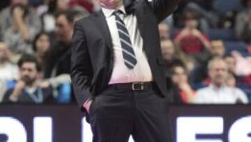 Laso, en el partido ante el Brose.