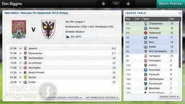 Captura de pantalla - Football Manager Classic 2014 (PSV)