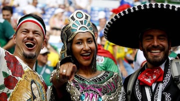 Auténtica invasión: 43,000 mexicanos en el Mundial