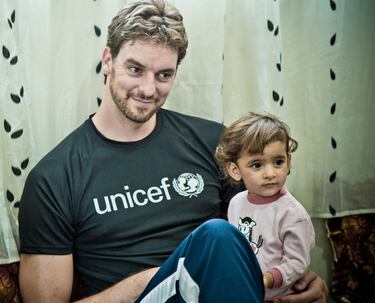 Pau Gasol: “He crecido junto a UNICEF”