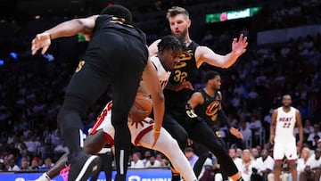 Miami Heat está en la lona tras perder ante Cleveland Cavaliers