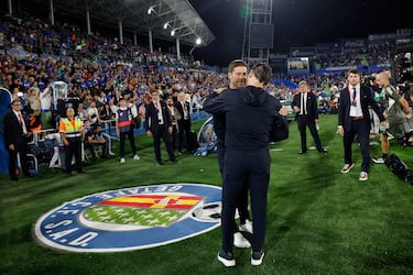 Xabi Alonso em coletiva de imprensa após jogo do Getafe
