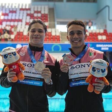 Día completo para México; suman dos medallas en Mundial de Deportes Acuáticos