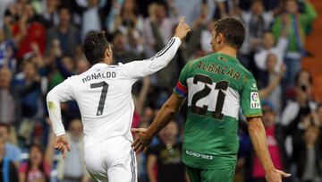 23/09/14 PARTIDO PRIMERA DIVISION
REAL MADRID - ELCHE
CRISTIANO RONALDO ALEGRIA