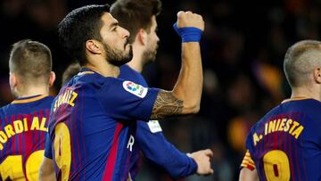 Barcelona gana con lo justo por un gol de Suárez