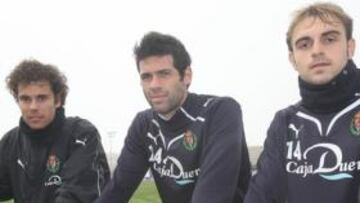 <b>PASADO AMARILLO. </b>Marquitos, Arzo y Font dieron el salto a Primera División tras formarse en la cantera del Villarreal.