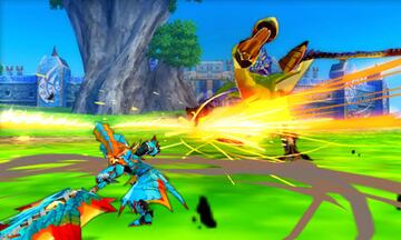 Captura de pantalla - Monster Hunter Stories (3DS)