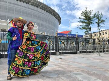 México vs. Suecia: El ambiente y color previo al partido