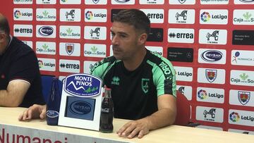 Luis Carrión, entrenador del Numancia