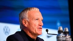 Didier DESCHAMPS (Selectionneur France) during the press conference of France Football Men's team ahead the Nations League games on September 15, 2022 in Paris, France. (Photo by Anthony Bibard/FEP/Icon Sport via Getty Images) - Photo by Icon sport