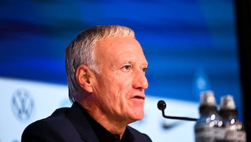 Didier DESCHAMPS (Selectionneur France) during the press conference of France Football Men's team ahead the Nations League games on September 15, 2022 in Paris, France. (Photo by Anthony Bibard/FEP/Icon Sport via Getty Images) - Photo by Icon sport