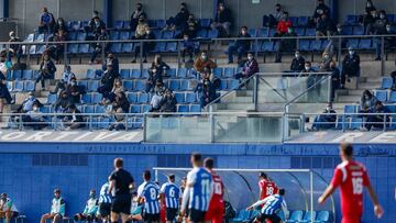 El público del Espanyol ha vuelto a la Ciudad Deportiva Dani Jarque.