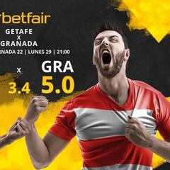 Getafe CF vs. Granada CF: horario, TV, estadísticas, clasificación y pronósticos