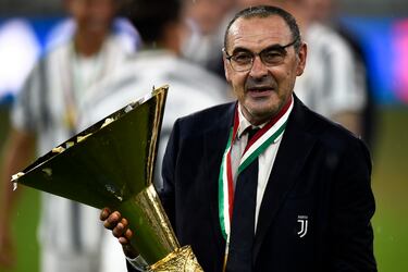 El traspaso del técnico italiano, actualmente sin club, del Chelsea a la Juventus en 2019 supuso un coste de 5,55 millones de euros. 