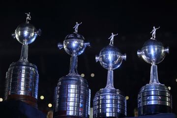 4 x Copas Libertadores secured by River Plate (1986, 1996, 2015 & 2018)