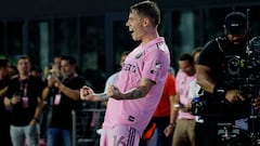 El delantero de Inter Miami, Robert Taylor, sorprendió a todos después de disfrazarse del guardaespaldas de Messi para Halloween.
