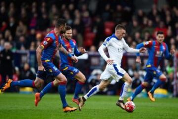 Jornada 31: Crystal Palace - Leicester City (0-1).