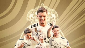 Brahim, un año como madridista.