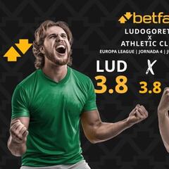 PFC Ludogorets vs. Athletic Club de Bilbao: horario, dónde ver, pronósticos y clasificación