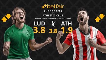 PFC Ludogorets vs. Athletic Club de Bilbao: horario, dónde ver, pronósticos y clasificación