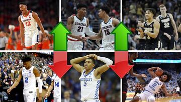 Los 6 jugadores que más suben y bajan tras el March Madness