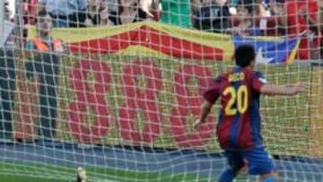 <b>EL PRIMERO. </b>Deco se aprovechó del error de Abbiati e inauguró el marcador ante el Atlético.