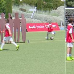 Keylor se llevó las manos a cabeza: ¡Cómo la clavó este niño!