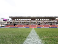 MADRID, SPAIN - SEPTEMBER 28: A general view inside the stadium prior to the LaLiga EA Sports match between Rayo Vallecano de Madrid and Sevilla FC at Estadio de Vallecas on September 28, 2025 in Madrid, Spain. (Photo by Flor Tan Jun/Getty Images)
