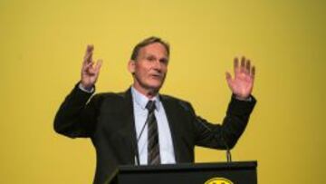 El gerente del Borussia Dortmund, Hans-Joachim Watzke.
