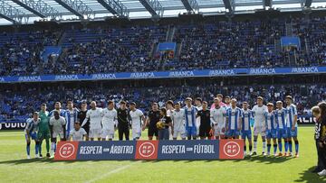 Deportivo y Huesca se enfrentan este viernes en Riazor.