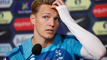 14/10/23 PARTIDO SELECCION ESPAOLA

NORUEGA - ESPAA 

RUEDA DE PRENSA MARTIN ODEGAARD


