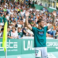 Iker Losada, el más valorado de la plantilla del Racing de Ferrol