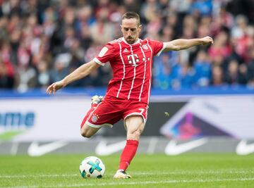 En el Bayern Múnich, Landon también jugó con Ribéry en un total de 166 minutos juntos, es decir, seis partidos juntos. Aparecieron en el cuadro titular en tres ocasiones. 